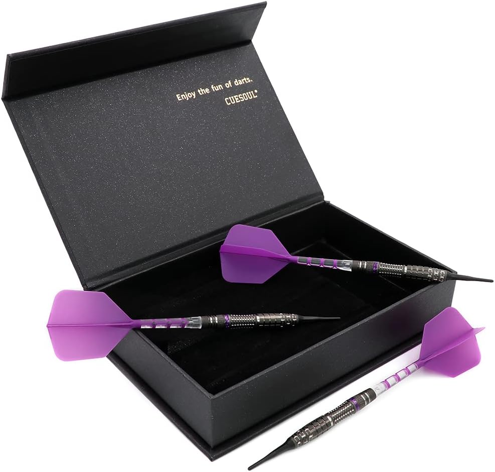 CUESOUL 929 New Launch Motorcycle-Tungsten Soft Tip Dart Set