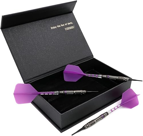 Miniatura 5 de CUESOUL 929 Nuevo lanzamiento MOTOCICLETA - Juego de dardos de punta suave de tungsteno