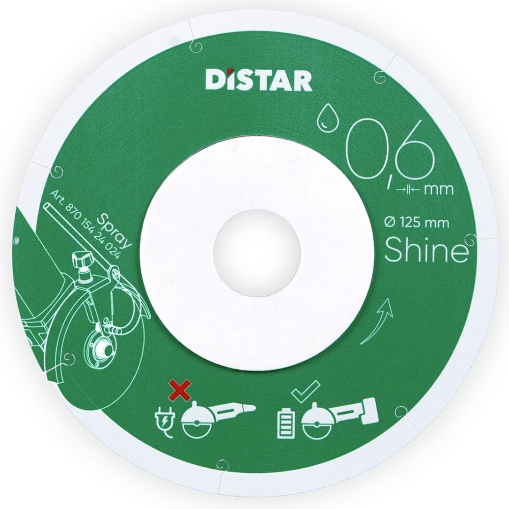 5″ DiStar Shine Blade for Cordless Tools – Reinforced Hub