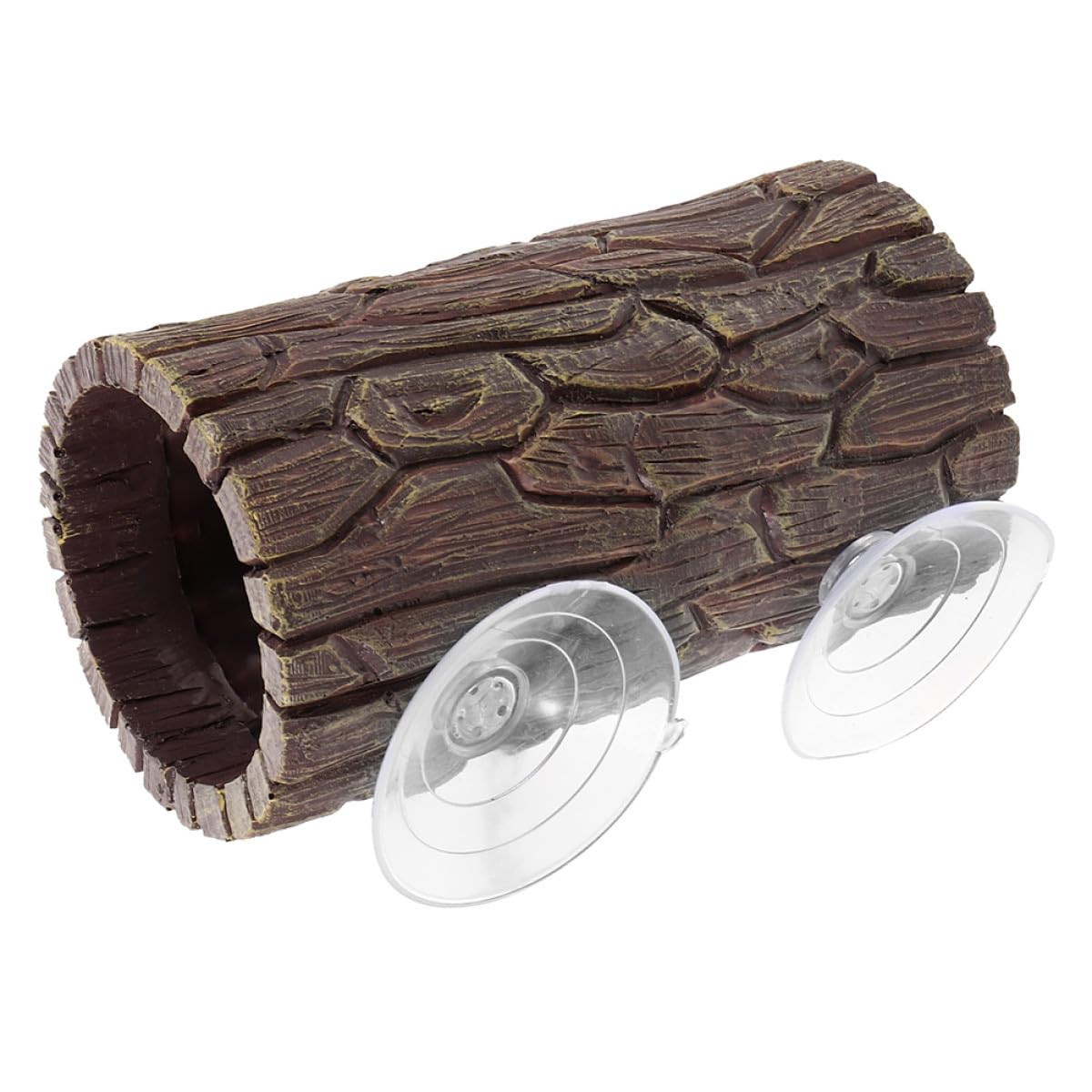 Escondite Resina de Árbol Terrarios Realista para Diseño en Madera y Ventosas Fuertes Mejora el Hábitat Natural Reptiles Gecko Acuarios
