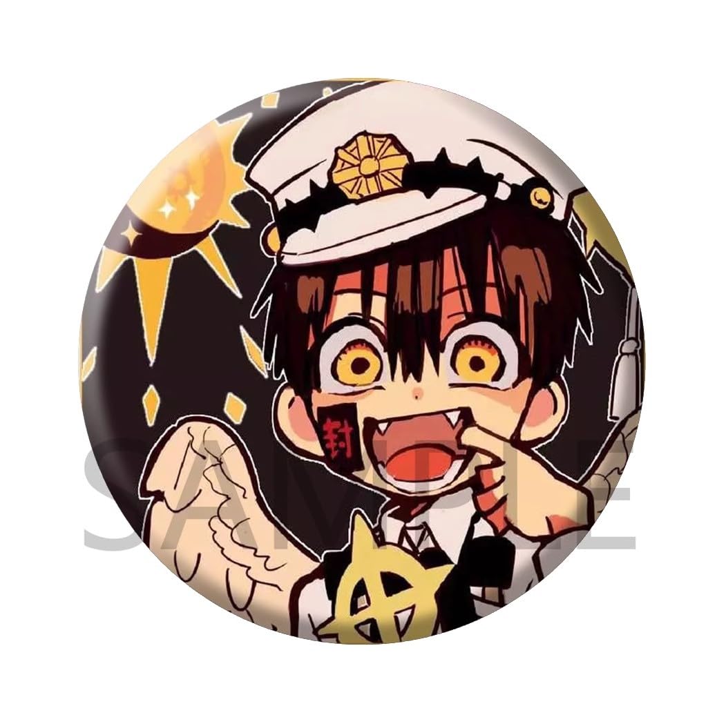 Amazon.co.jp: 地縛少年花子くん バッジ 缶バッジ 花子くん 八尋