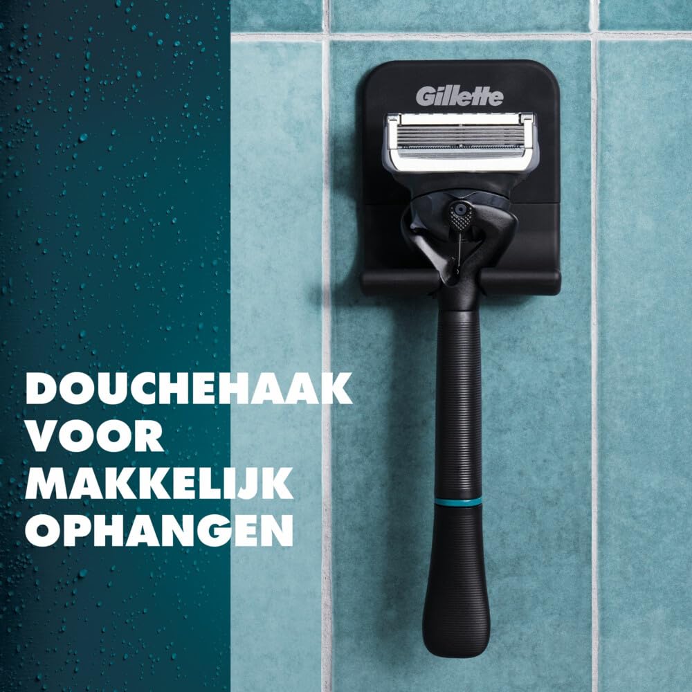 Gillette Body i Intimate golarka do golenia na mokro dla mężczyzn, golarka + 2 ostrza do golenia, z zawieszką prysznicową do łatwego przechowywania, prezent dla mężczyzn