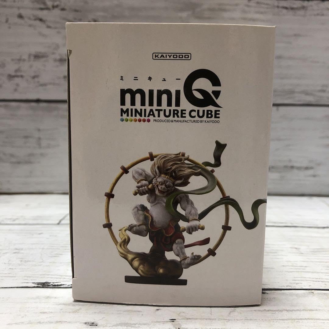 海洋堂　風神 雷神　ミニチュアキューブ 005 Amazon | miniQ ミニチュアキューブ005 風神 雷神 PVC製 塗装