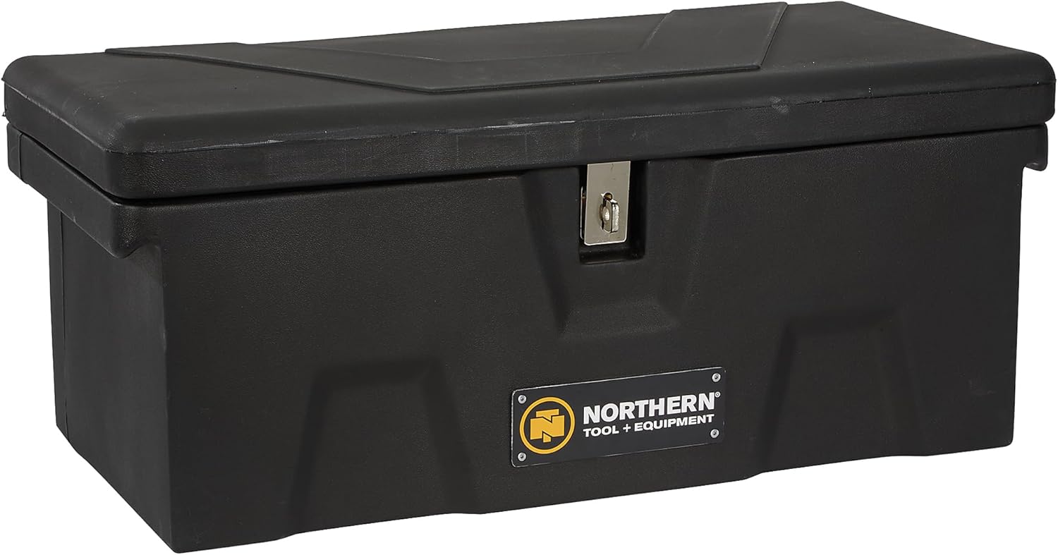 Northern Tool + Equipment 32in. Polyethylene All-Purpose Chest, Black