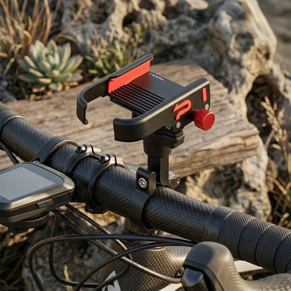 General Support de téléphone pour vélo avec rotation à 360 degrés