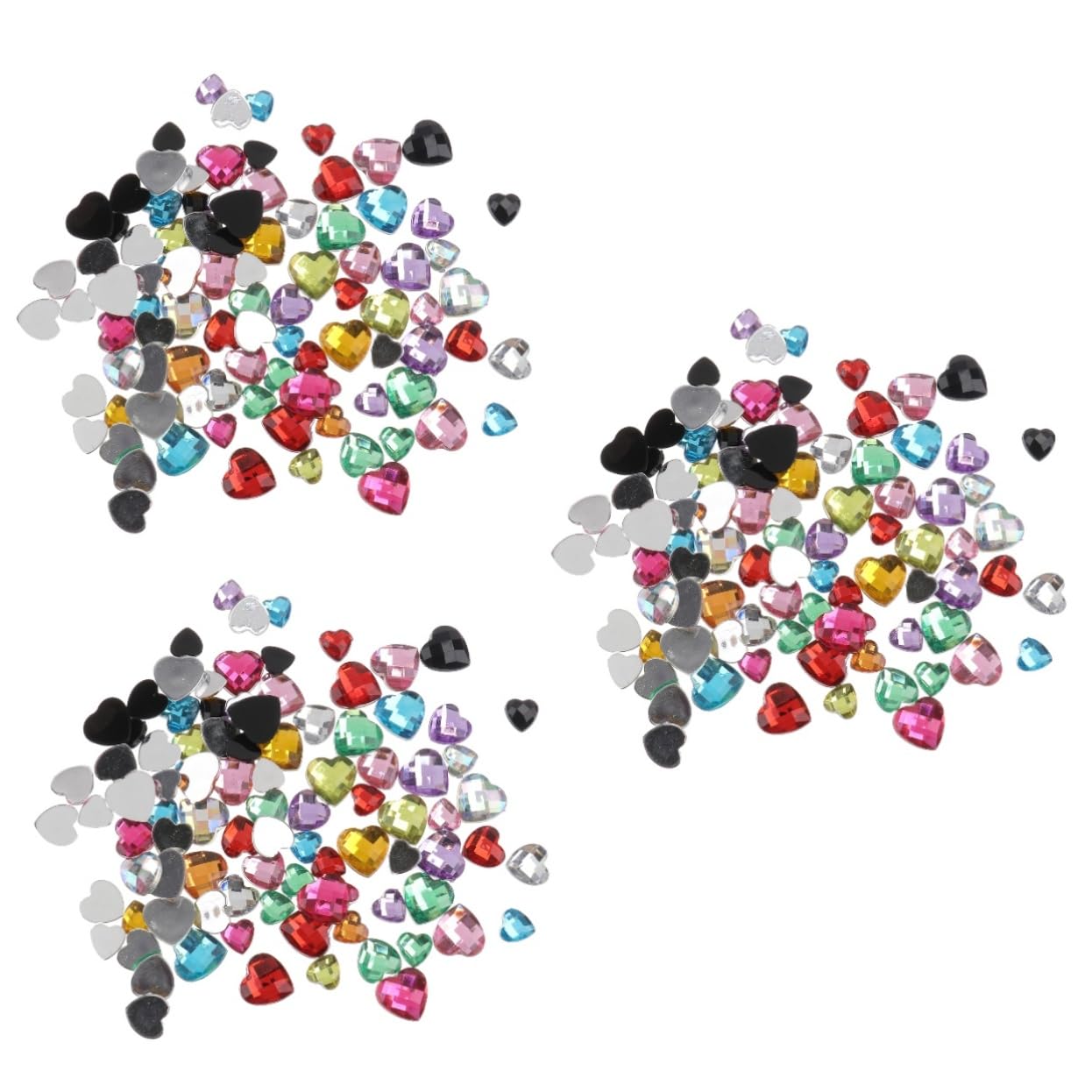Mipcase 3sets Ciondoli Per Unghie Di Decorazioni Per Nail Art Fai Da Te Per Manicure Professionale e Domestica