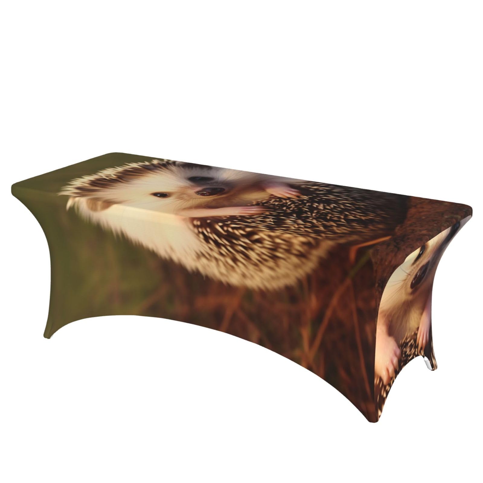 Nappe bébé hérisson extensible pour buffet d'anniversaire et fête de famille