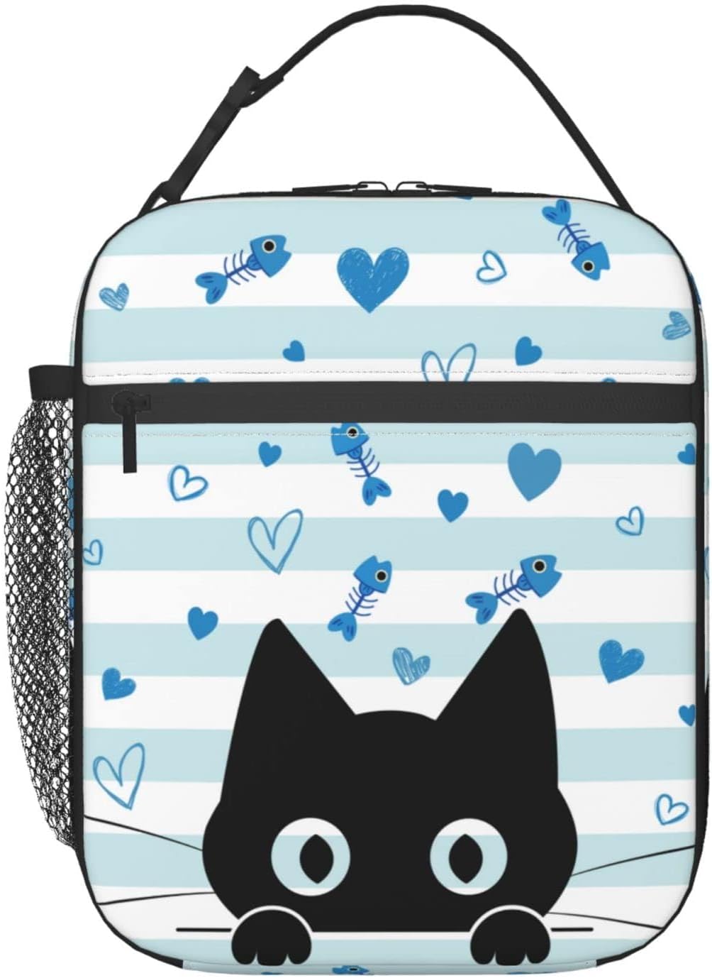 Black Cat Lunch Box Reusable Insulated Lunch Bag Thermal Cooler Tote For Boys Girls Teen School Men Women Picnic Travel Hiking - Image 5