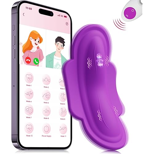 Wearable Panty APP Remote Control Vibrators Adult Sex Toys for Women or Couples, Clitoral Mini Egg Bullet Butterfly Vibrator Rose Toy, G Spot Dildo Vagina Stimulator with Tongue Licking Sex Machine