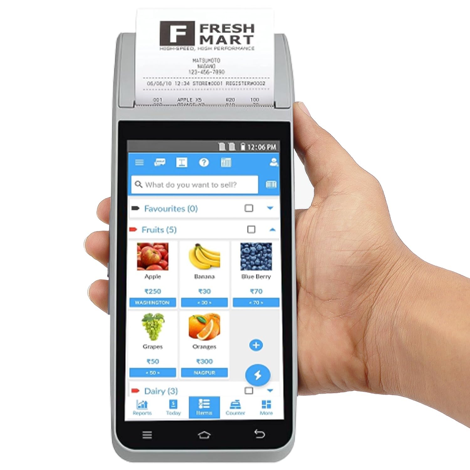 SHREYANS POS Billing Machine Terminal with Free Billing Software | 2GB Ram (Without Software) (B0DDH18Q76) Amazon Price History, Amazon Price Tracker