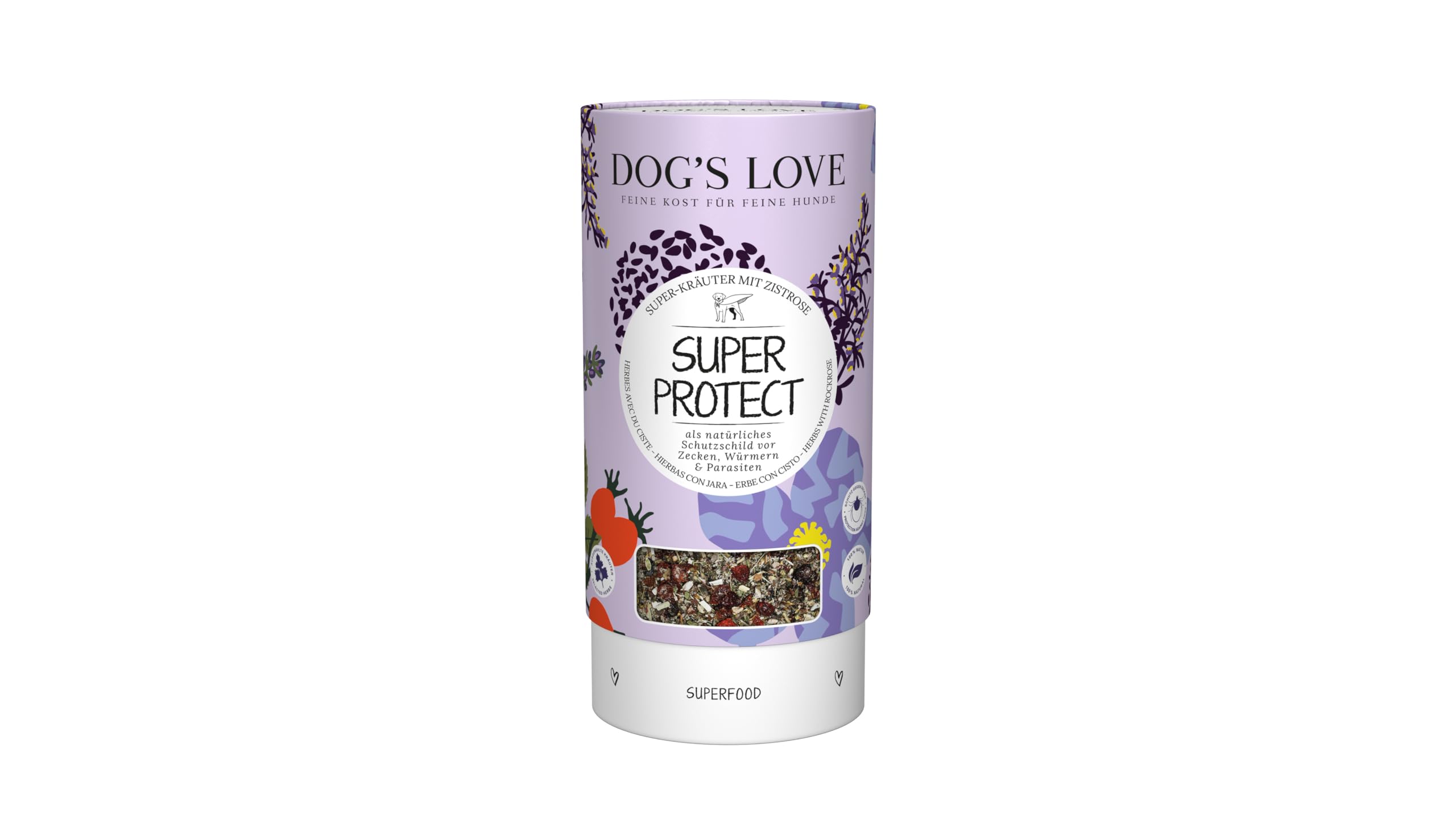 Suplementy diety dla psów Dog'S Love | 4 x 70 g | (przeciwko kleszczom i pasożytom)