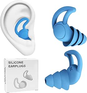 Silicone Ear Plugs Sleep Earplugs Noise Reduction Swimming Earplugs - View #6