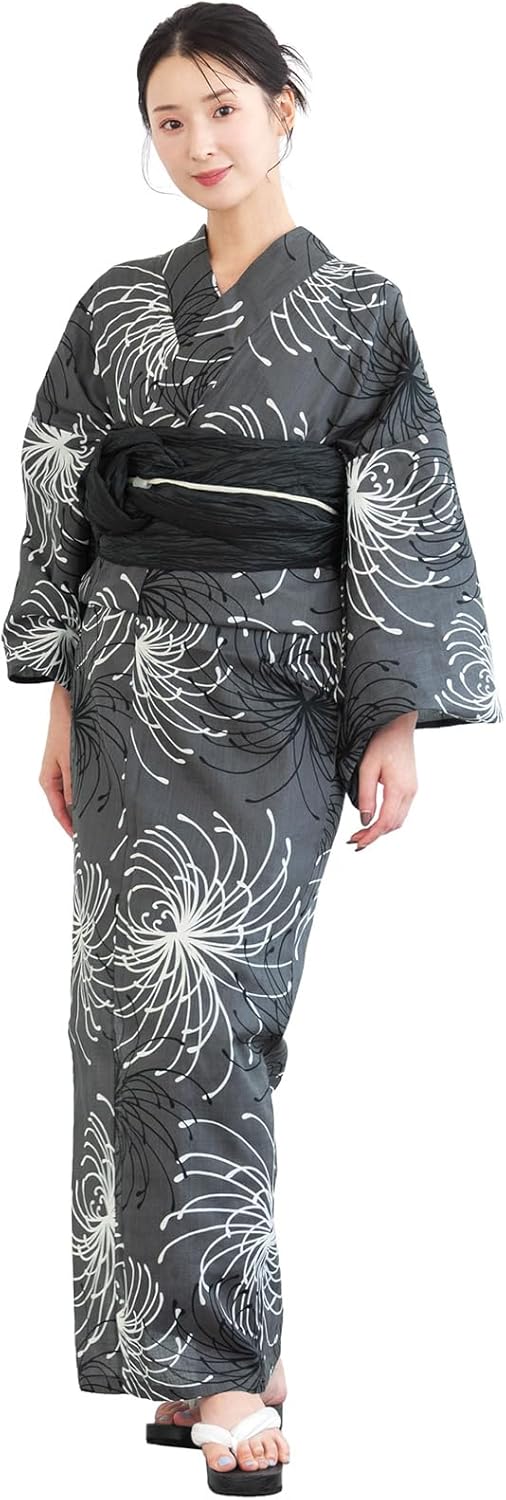 和装A6 帯 グレー系