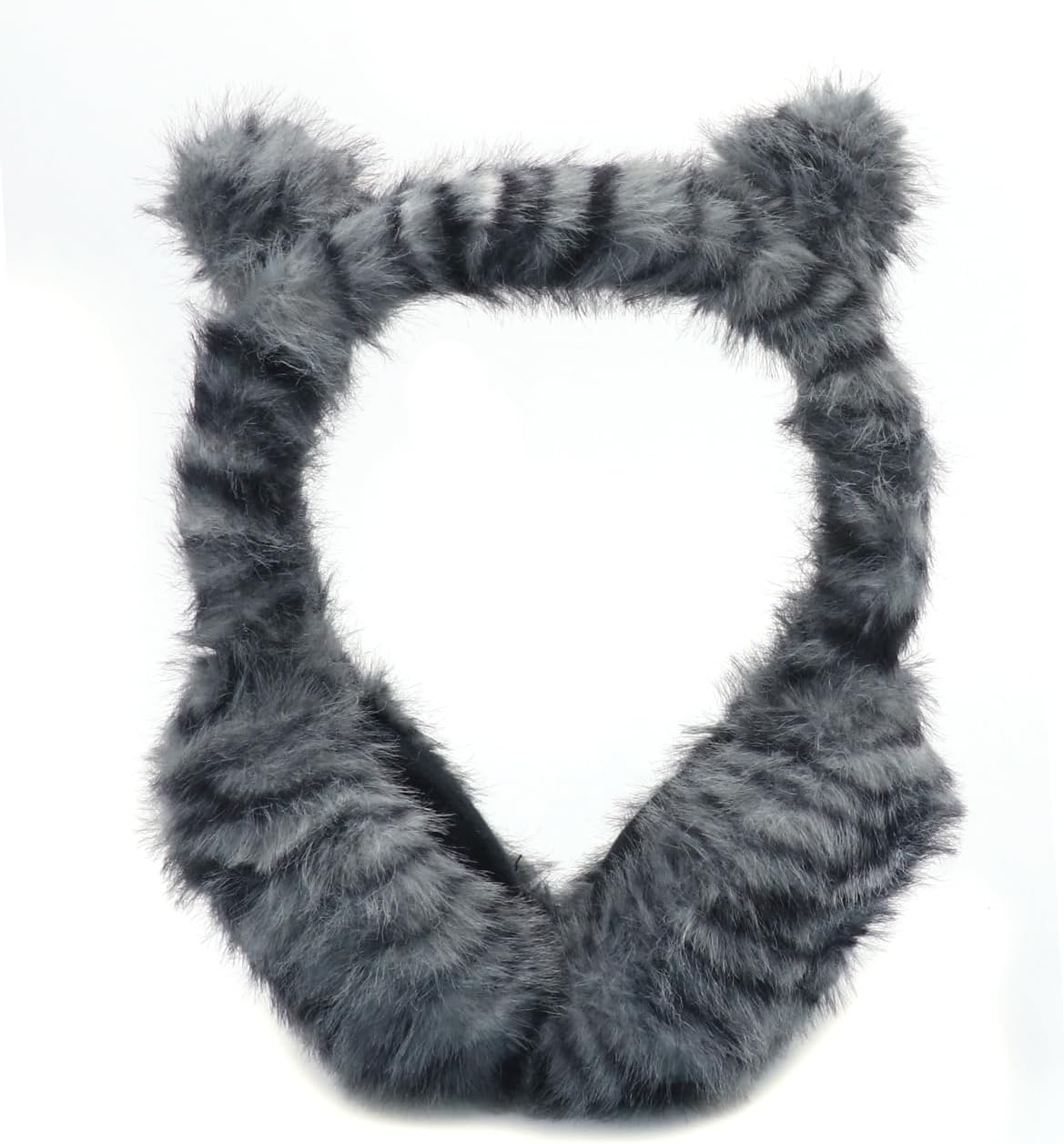 Cute Animal Earmuffs Foldable Ear Warmers Winter Warm Plush Ear Covers Protection