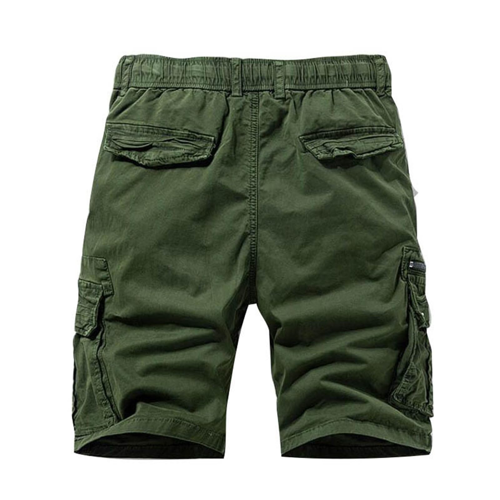 SRZYMJ Cargo Kurze Hose Herren High Waist Shorts Badehose Herren Eng Kurz Jeans Herren Kurz Leinenhose Blend Kurze Hose Herren Unterhosen Lang Männer Baumwolle Shorts Herren Sport Mit Taschen