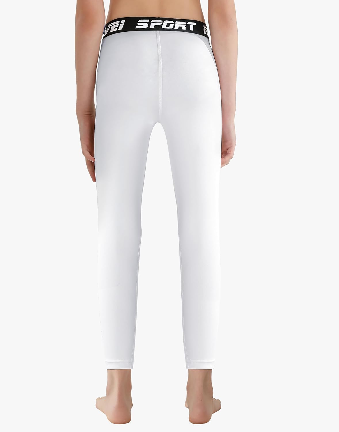 Boys Youth Compression Leggings Athletic Sports Tights for Basketball Football Base Layer Pants for Kids Under Shorts - Image 2