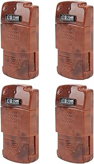 Home Key Fob, Smart Remote Control Duplicator 4 Sets 50mAh Battery Capacity 4 Channel 330MHz Lightweight for Garage Door