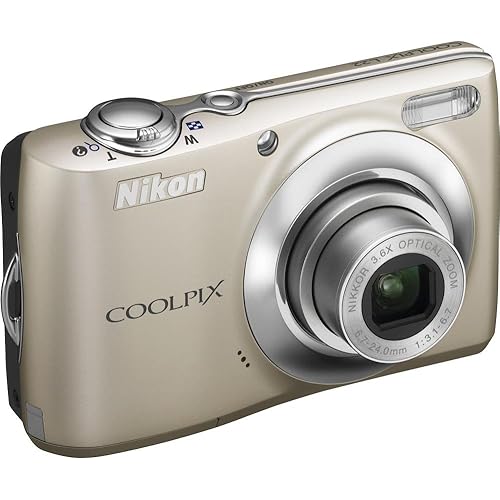 Nikon Coolpix L22 12.0MP Digital Camera with 3.6x Optical Zoom and 3.0-Inch LCD (Silver)