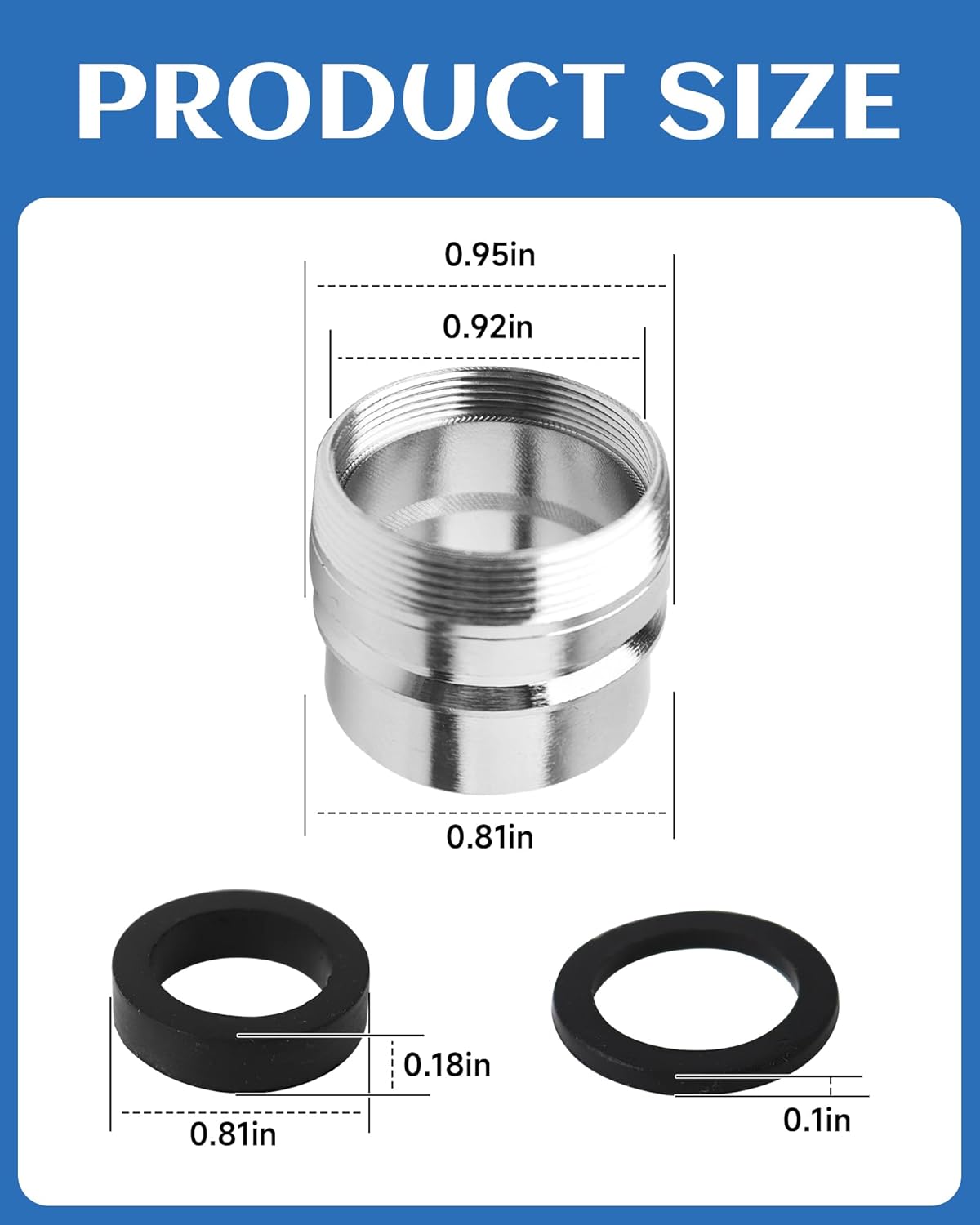 Faucet Adaptor Replace for WD1X1447, Dishwasher Hose Assembly Snap-on Adapter Compatible with GE Portable Dishwasher