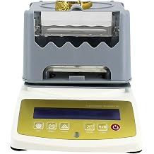 Portable Gold Purity Tester with Digital Display, 5s Result, 1-24K Range, Non-Destructive Metal Karat & Density Check for Jewelers, Recyclers, Investors MDJ-300K