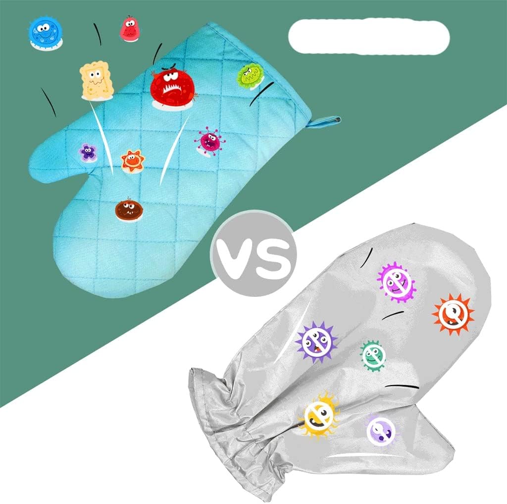 Heat Resistant Home Ironing Mittens Baking Practical Oven Gloves