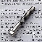 M6 x 40 mm チタン合金 フランジ 六角ボルト ネジ ねじ Titanium 龜旅製作所