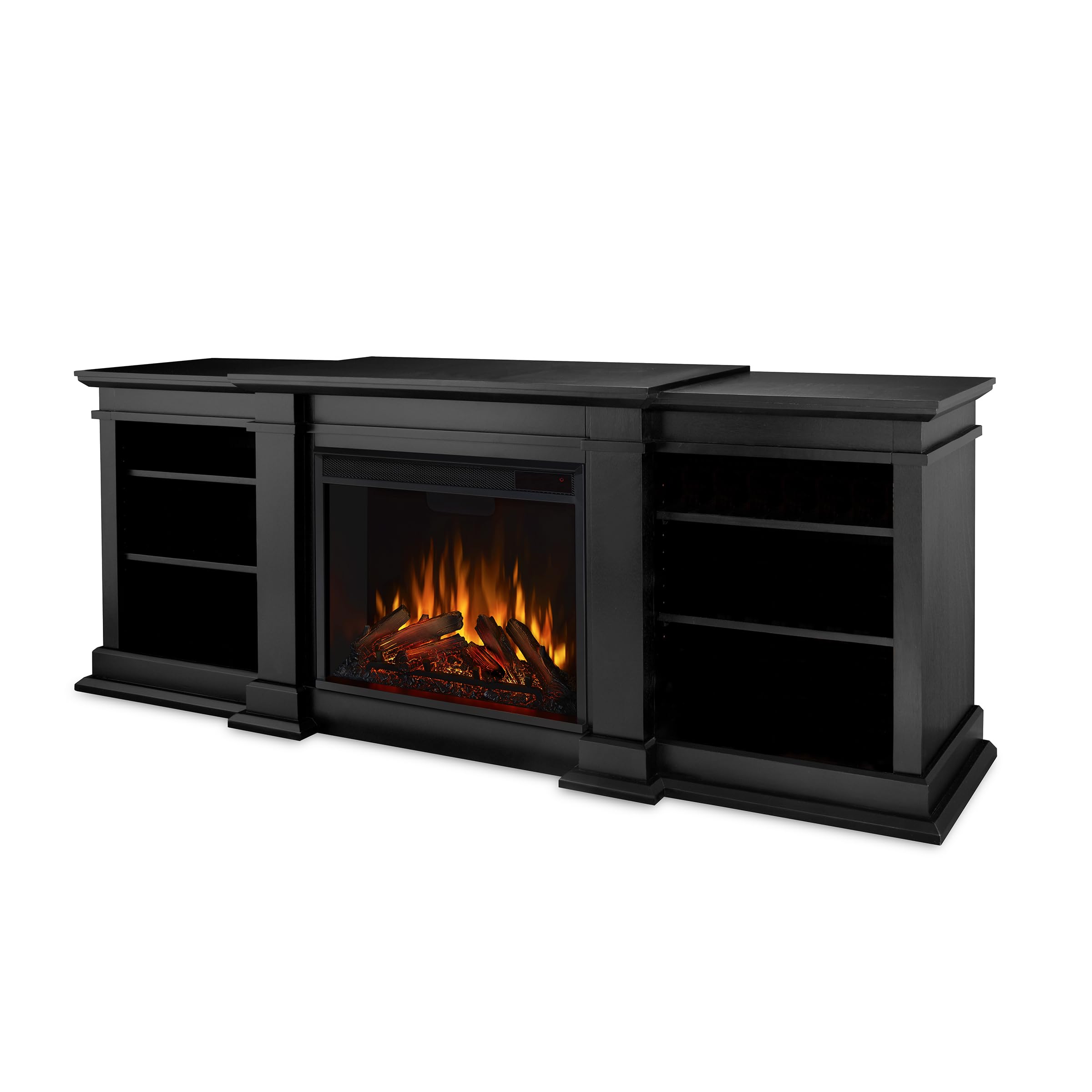 テレビ FIRE Real Flame Fresno 72 in. Media Console Electric Fireplace TV Stand