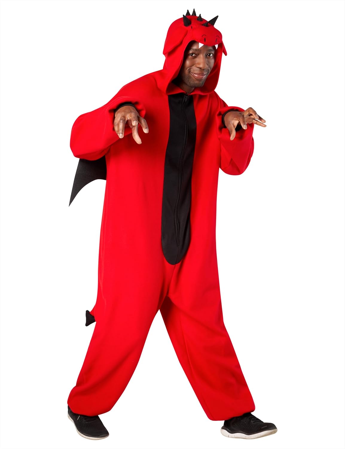 Rubies Kangaroo Comfywear Hooded Jumpsuit for Adults, Unisex