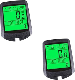 BESPORTBLE 2 Pçs Exercício Bicicleta Bicicletas De Exercício Bicicleta Estatica Para Ejercicios Excersize Bicicleta Tacômetro Velocímetro Bicicleta Computador Aparelho Esportes