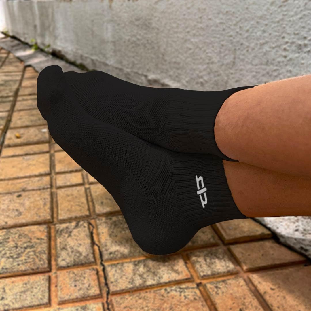 HEELIUM Bamboo Socks for Women | Quarter Length | 3X Softer than Cotton Socks | Odour-Free & Breathable | Superior Comfort & Cushioned Base 4