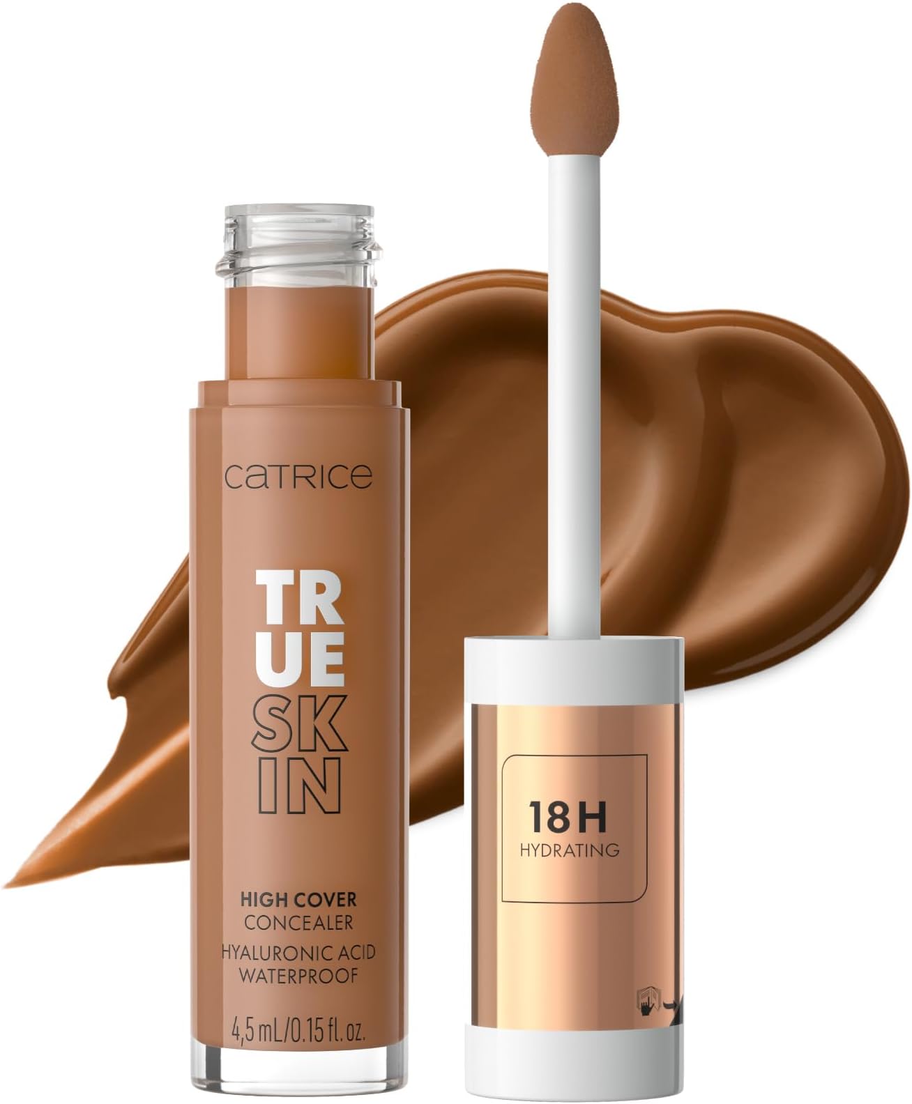 Catrice True Skin High Cover Concealer, anti-spot, moisturizing/hydrating, longlasting, natural, matte (4.5ml)