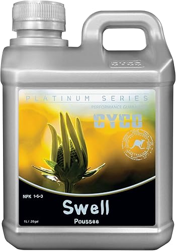 CYCO Swell, Nutrientes Líquidos para Plantas Hidropónicas, 1-5-3, 1 Litro