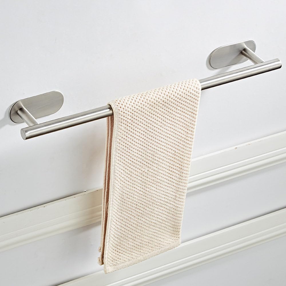 VVW&LIU Portasciugamani da Bagno in Acciaio Inox da 40 cm e 50 cm, Autoadesivo, da Parete, per Bagno, Balcone.