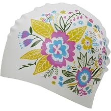 Sporti Long Hair Silicone Swim Cap