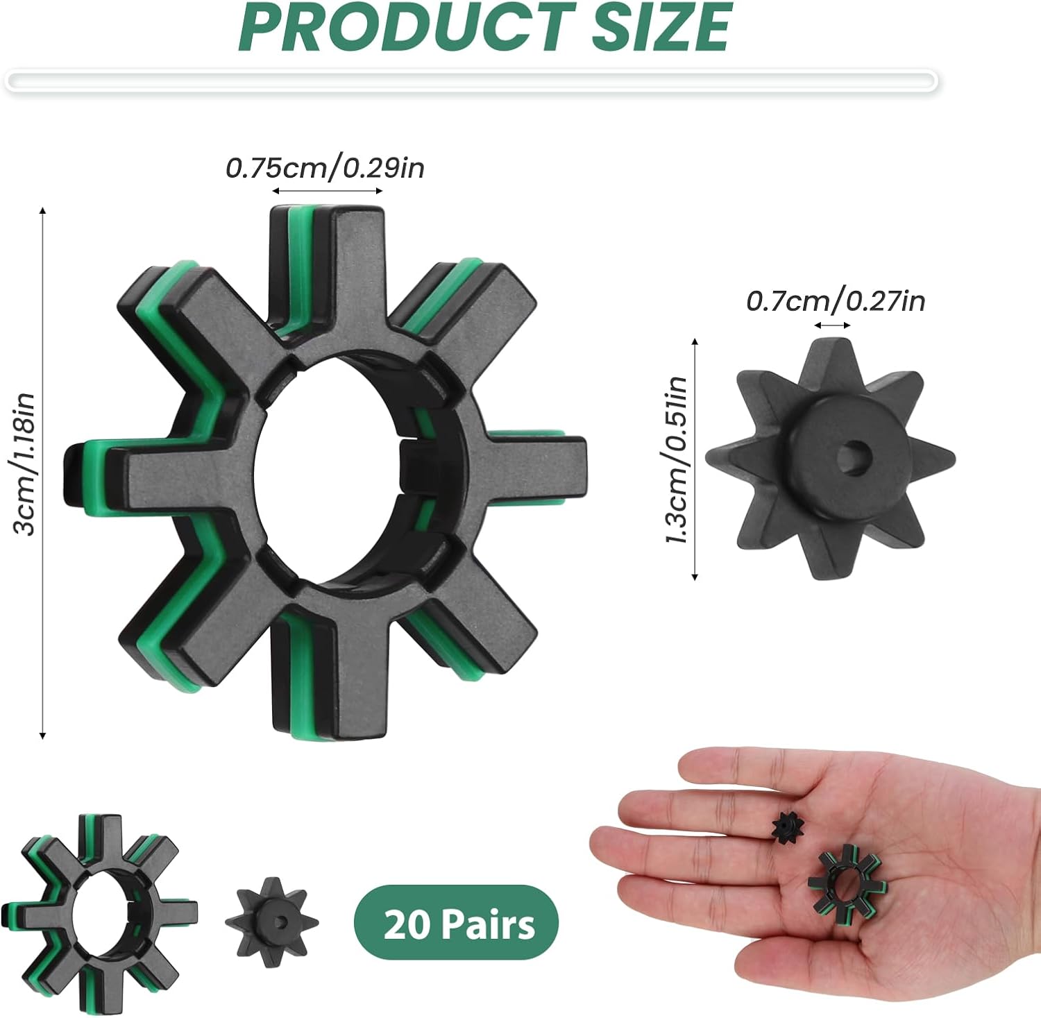 45254-28040 Electric Power Steering Coupler Bushing Kit, Motor Shaft Rubber Damper Replaces 45253-28130 (20)
