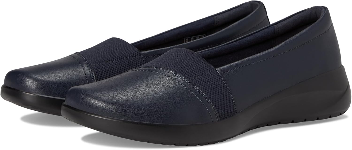 Clarks レディース Kaetlyn Rhea, ネイビーレザー, 22.0 cm