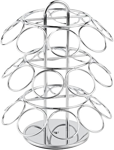 Miniatura 8 de Restaurantware Restpresso - Soporte para cápsulas de café de 7.1 x 16.1 pulgadas, 1 carrusel de cápsulas duradero, capacidad para 35-50 K-Cups de