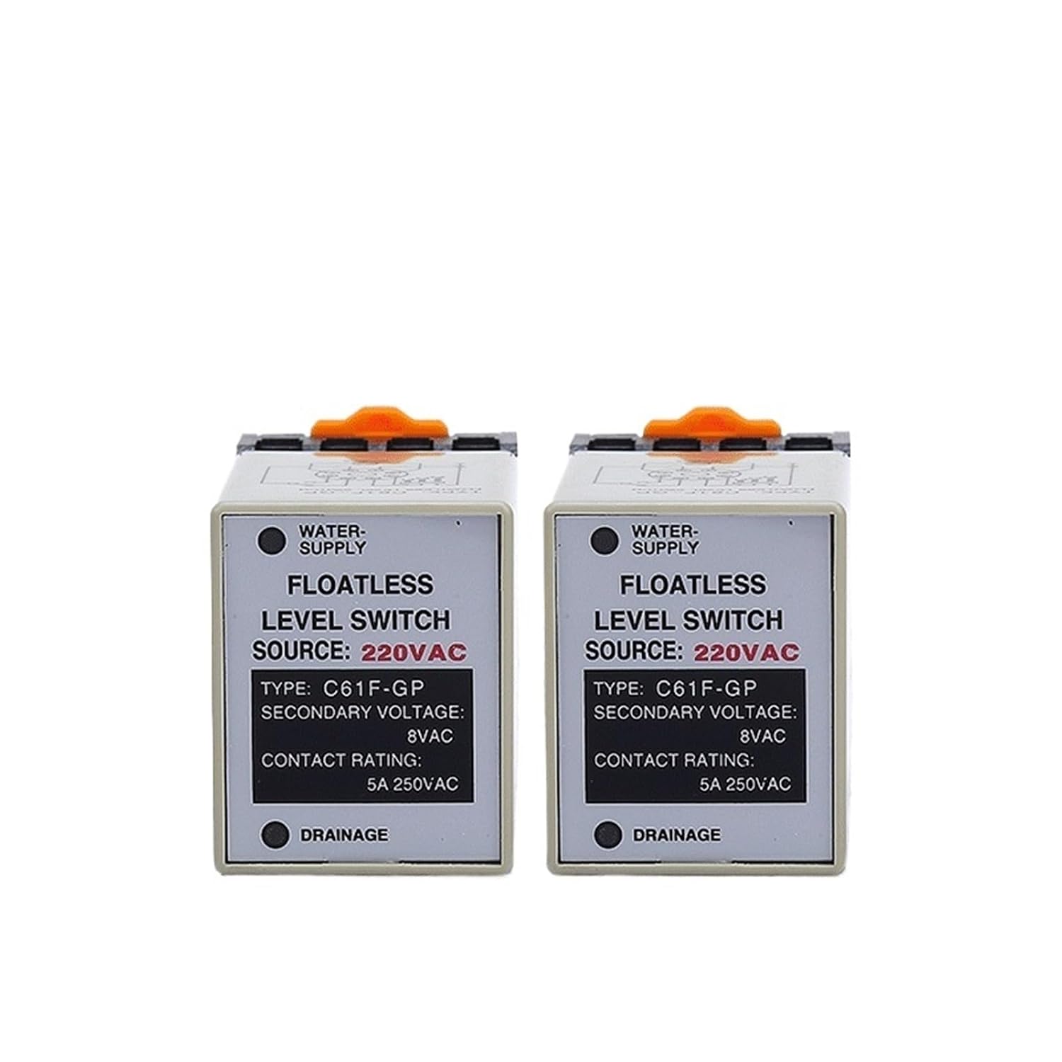 1Pcs Water Level Controller C61F-GP Water Level Switch Liquid Level Relay Control Water Meter 220V