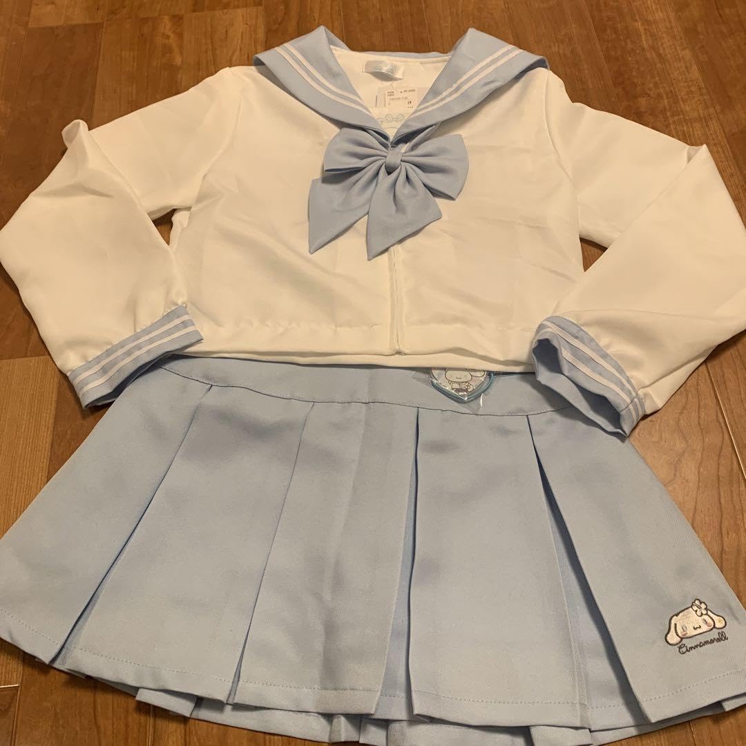 Amazon.co.jp: シナモン 制服 セーラー服 Mサイズ アベイル 上下  