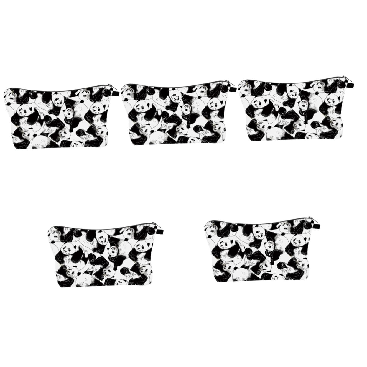 Generic 5pcs Cosmetic Bag Toiletry Bag Makeup Bag Travel Wash Bag Decorative Beauty Bag Cosmetic Pouches Delicate Beauty Bag Travel Washing Bag Portable Polyester Miss Storage Bag