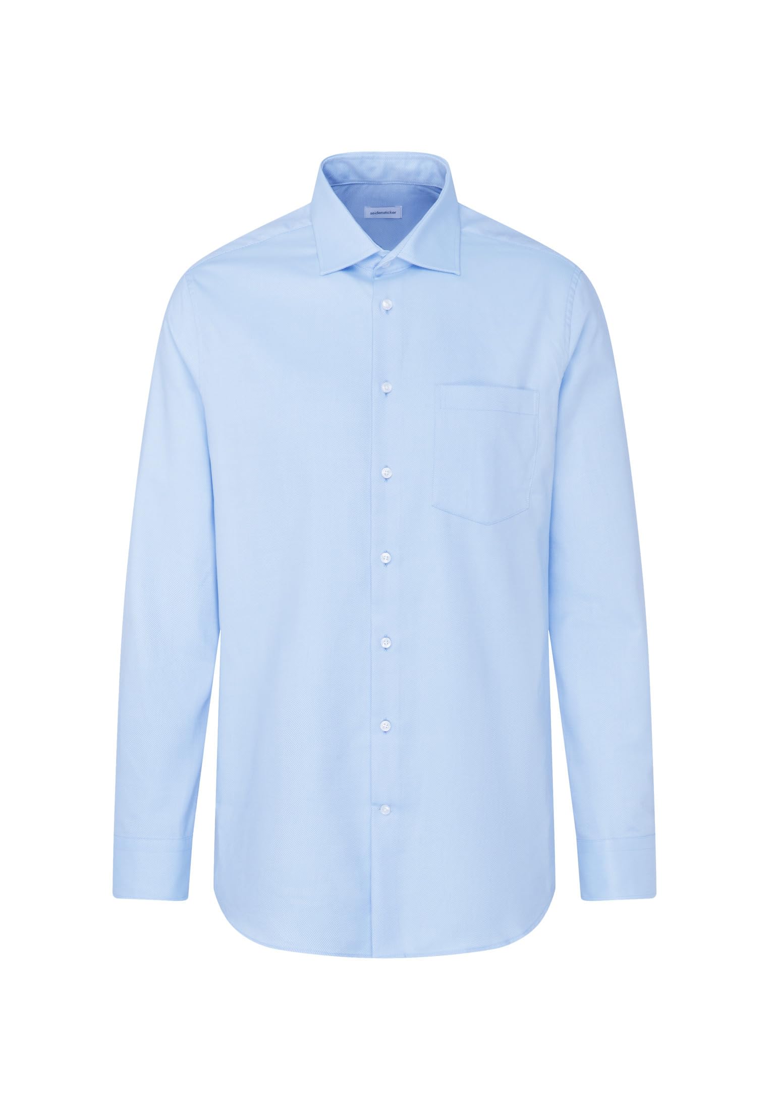 Seidensticker Men's Business Shirt - Regular fit - Easy-Iron - Kent Collar - Long Sleeve - 100% Cotton