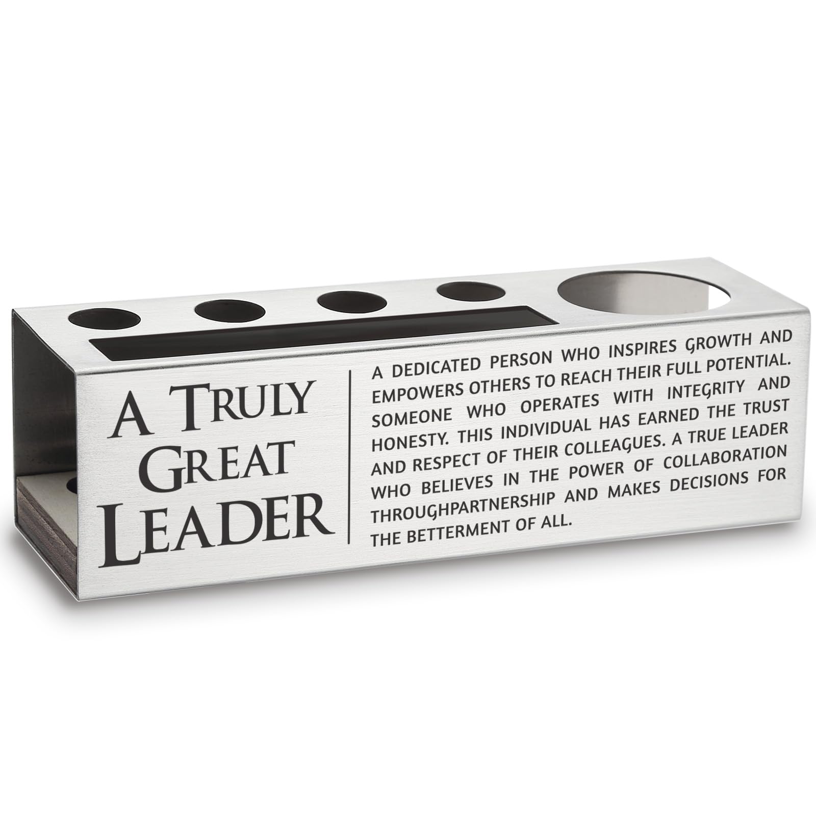 akeke Team Leader Appreciation Gifts for Men, Leader Pen Holder, Leader Appreciation Gifts, Leader Thank You Gifts, Women Leader Gifts, A Truly Great