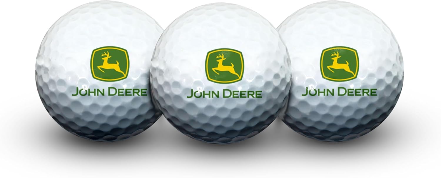 WinCraft 3 Golf Balls in Clamshell John Deere