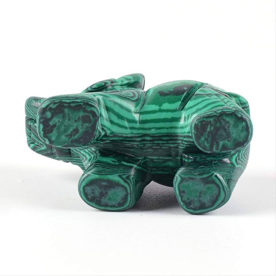 Amazon.co.jp: マラカイト象の置物手彫りのミニ象動物の置物 : ホーム