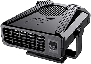 Calentador De Automóvil Portátil 2 Em 1 Inserir O Isqueiro Cigarros Ventilador Aquecimento Coche Electric Heater Fan Par...