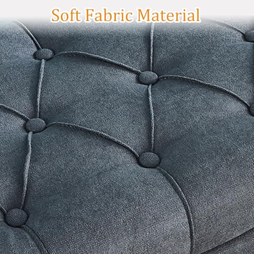 Pouf de rangement ottoman chic comme siège d'intérieur moderne
