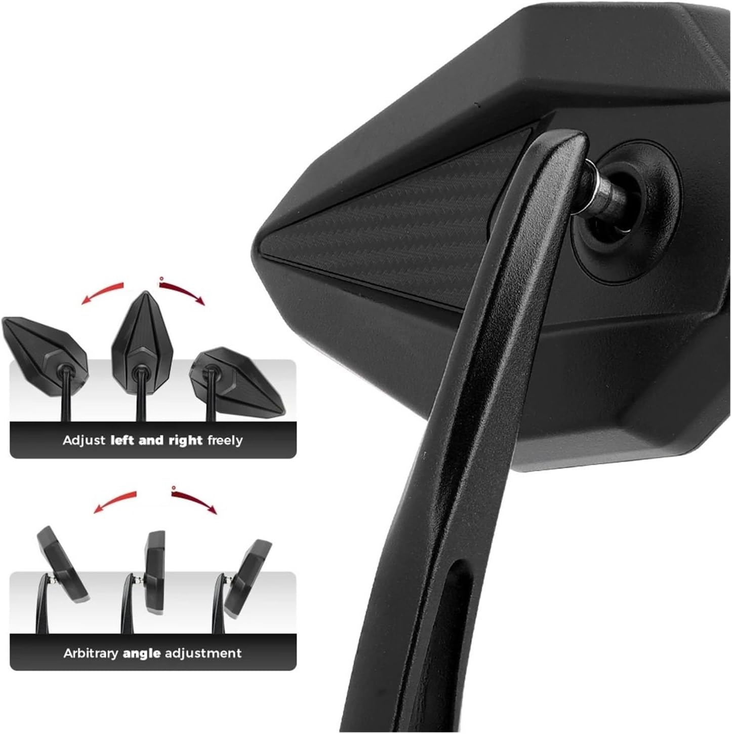 オートバイミラー に適合するニンジャ に適合する ZX4R に適合