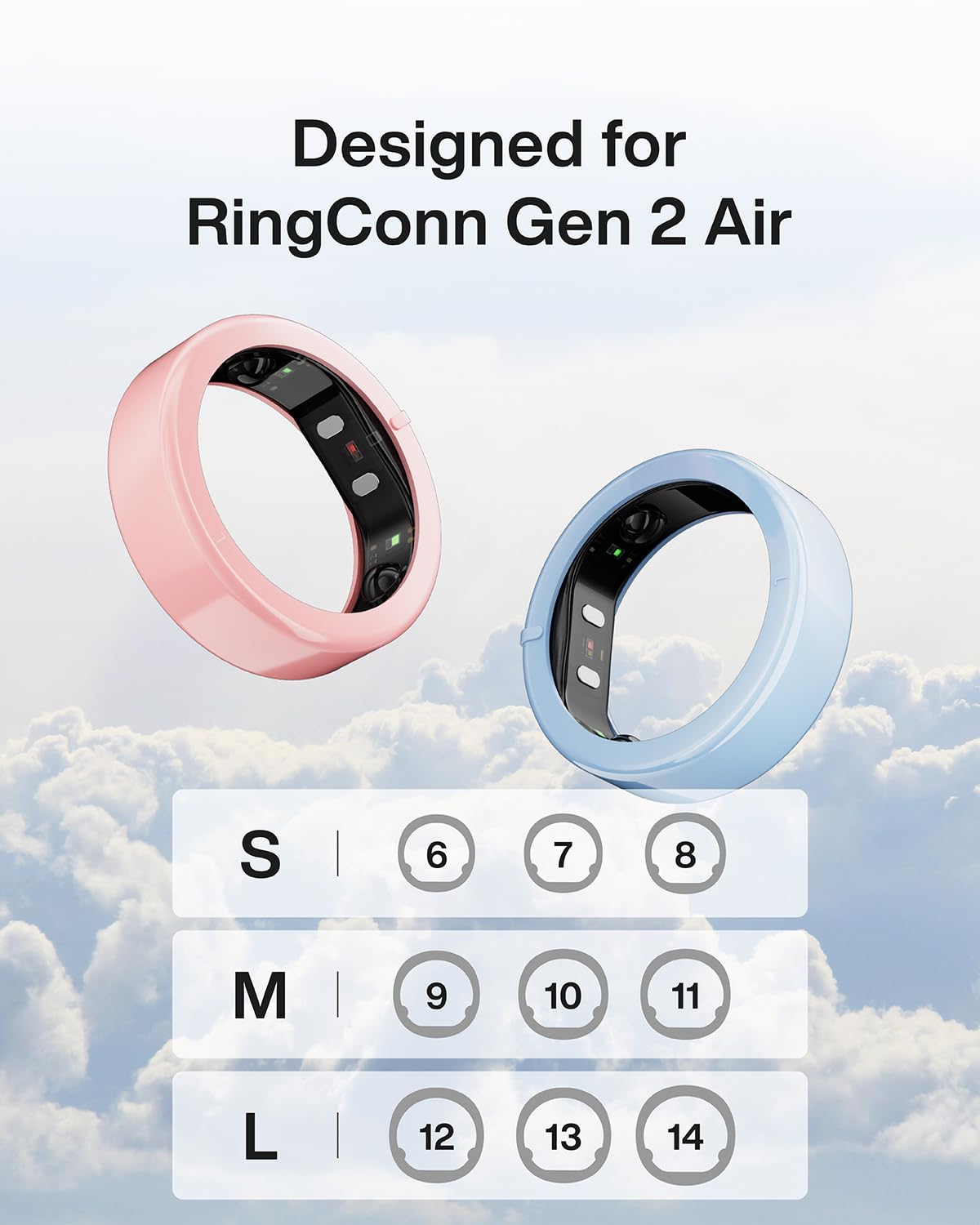 Amazon.co.jp: RingConn スマートリングプロテクター – 超薄型シリコン