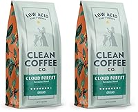 Vista 8 de Clean Coffee Co. - Tostado medio-oscuro de bajo contenido en ácido, probado para moho y toxinas, mezcla de Papúa Nueva Guinea, notas de chocolate