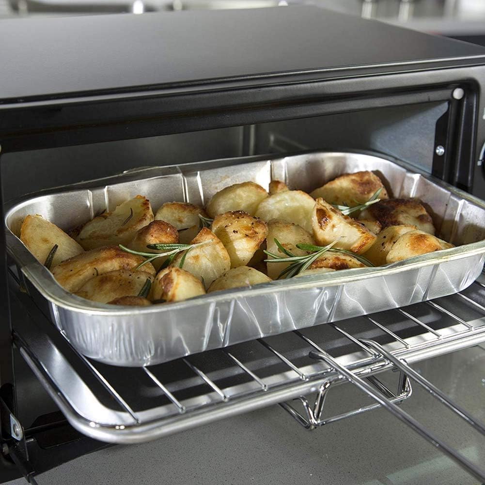 Digital Stainless Steel Countertop Convection Oven Mini Electric Oven Home Baking Small Automatic Temperature Control Mini Cake Baking Multifunctional Oven